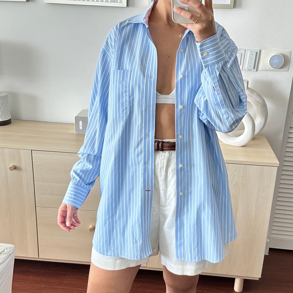 Tommy Hilfiger Striped Acadamia button down shirt - Picture 2 of 8